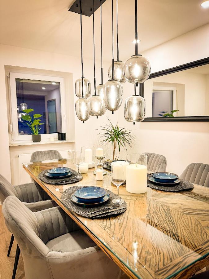 Schoenes Modernes Einfamilienhaus Fuer 1 Bis 6 Personen Rimpar Bagian luar foto